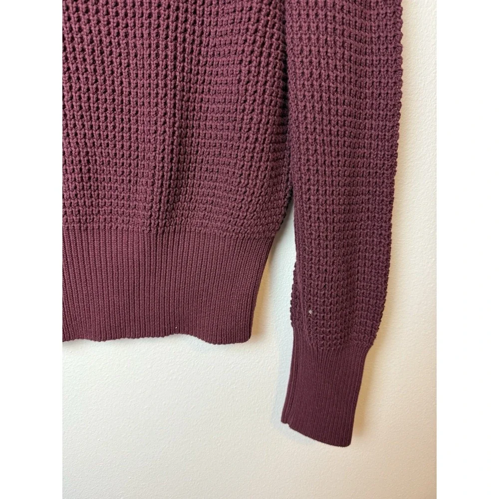 French‎ Connection Long Sleeve Crewneck Thick Sweater Maroon XL NWOT
